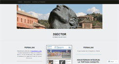 Desktop Screenshot of 3sector.wordpress.com