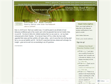 Tablet Screenshot of glutenfreerefugee.wordpress.com