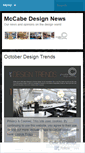 Mobile Screenshot of mccabedesign.wordpress.com