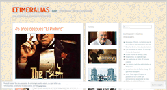 Desktop Screenshot of efimeralias.wordpress.com