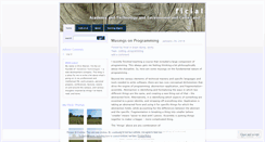 Desktop Screenshot of ficial.wordpress.com