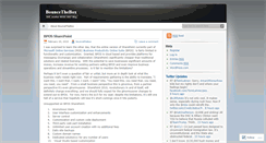 Desktop Screenshot of bouncethebox.wordpress.com