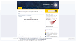 Desktop Screenshot of indonesianexpat.wordpress.com