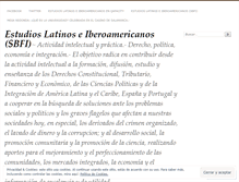 Tablet Screenshot of estudioslatinoseiberoamericanos.wordpress.com
