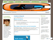 Tablet Screenshot of coupdepouceinformatic.wordpress.com