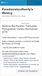 Mobile Screenshot of paradiseislandfamily.wordpress.com