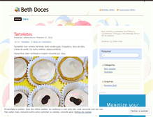 Tablet Screenshot of bethdoces.wordpress.com