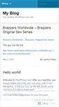 Mobile Screenshot of brazzersworldwide.wordpress.com