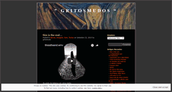 Desktop Screenshot of gritomudo.wordpress.com