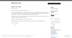 Desktop Screenshot of luderson.wordpress.com
