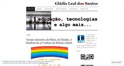 Desktop Screenshot of gladislsantosbr.wordpress.com