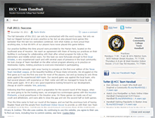 Tablet Screenshot of hccteamhandball.wordpress.com