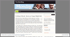 Desktop Screenshot of mondaymagazine.wordpress.com