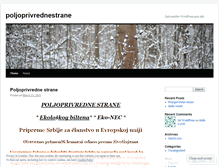 Tablet Screenshot of poljoprivrednestrane.wordpress.com