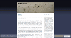 Desktop Screenshot of motherissues.wordpress.com