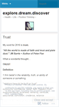 Mobile Screenshot of exploredreamdiscover79.wordpress.com
