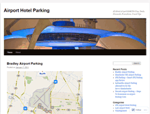 Tablet Screenshot of airporthotelparking.wordpress.com