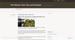 Desktop Screenshot of myfifaultimateteamguide.wordpress.com