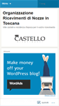 Mobile Screenshot of castelloricevimenti.wordpress.com