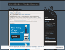 Tablet Screenshot of hereshebe.wordpress.com