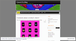 Desktop Screenshot of pcmcm12.wordpress.com
