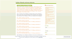 Desktop Screenshot of indianmasalapicture.wordpress.com