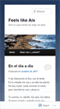 Mobile Screenshot of feelslikeais.wordpress.com