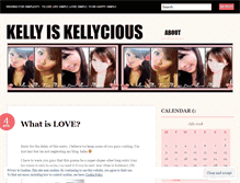 Tablet Screenshot of kellycious.wordpress.com