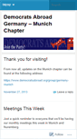 Mobile Screenshot of dagmunich.wordpress.com