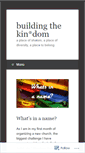 Mobile Screenshot of buildingthekindom.wordpress.com