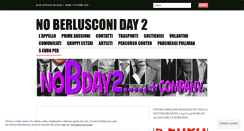 Desktop Screenshot of noberlusconiday2.wordpress.com