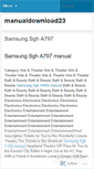 Mobile Screenshot of manualdownload23.wordpress.com