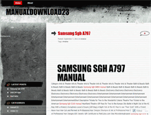 Tablet Screenshot of manualdownload23.wordpress.com