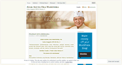 Desktop Screenshot of okamahendra.wordpress.com