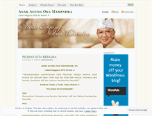 Tablet Screenshot of okamahendra.wordpress.com