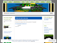 Tablet Screenshot of flingersofcp.wordpress.com
