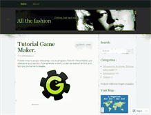 Tablet Screenshot of allthefashion.wordpress.com