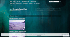 Desktop Screenshot of gympieaeroclub.wordpress.com