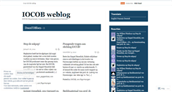 Desktop Screenshot of iocob.wordpress.com