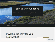 Tablet Screenshot of eddiesandcurrents.wordpress.com