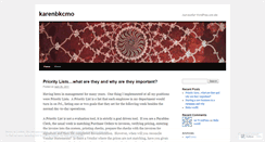Desktop Screenshot of karenbkcmo.wordpress.com