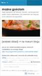 Mobile Screenshot of moznagosciom.wordpress.com