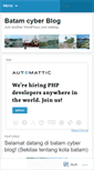 Mobile Screenshot of batamcyber.wordpress.com