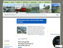 Tablet Screenshot of batamcyber.wordpress.com