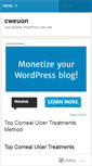 Mobile Screenshot of cweuon.wordpress.com