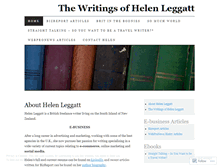 Tablet Screenshot of hleggatt.wordpress.com