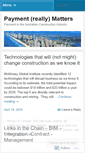 Mobile Screenshot of paymentmatters.wordpress.com