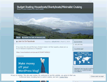 Tablet Screenshot of houseboatshantyboatbuilders.wordpress.com