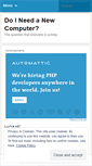 Mobile Screenshot of doineedanewcomputer.wordpress.com
