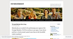 Desktop Screenshot of mirrabookaband.wordpress.com